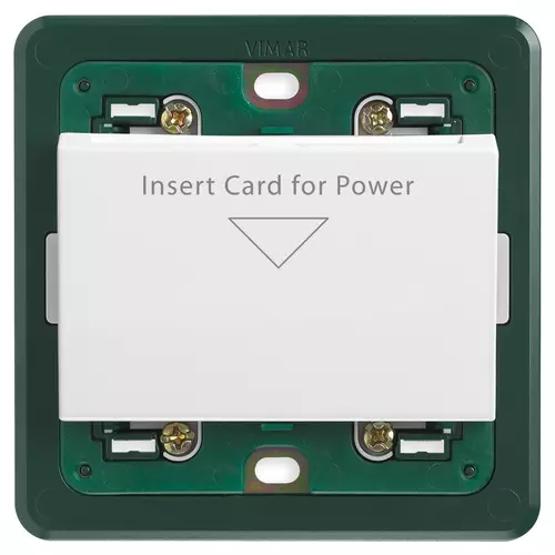 Vimar - 14466 - Interruptor badge 230V blanco