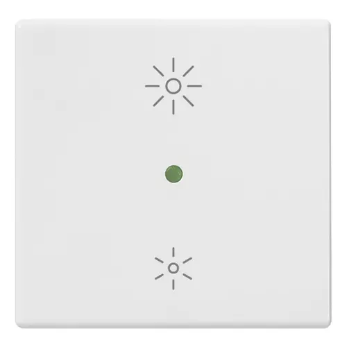 Vimar - 14532.25 - Button 2M regulation symbol white