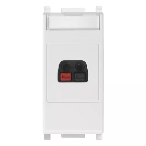 Vimar - 14583 - Conector altoparlante blanco