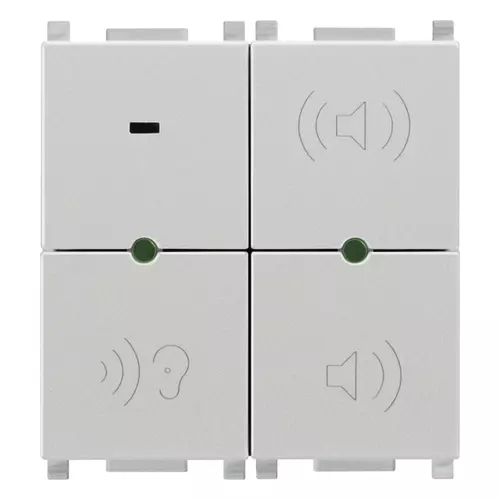 Vimar - 14586.SL - Microphone d'appel Silver
