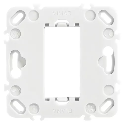 Vimar - 14600.G - Support 1M sans vis gris