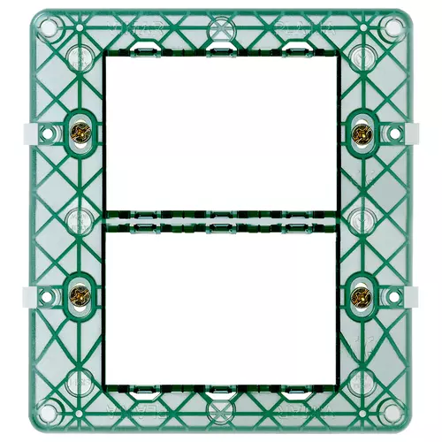 Vimar - 14619 - Soporte 6M (3+3) con tornillos