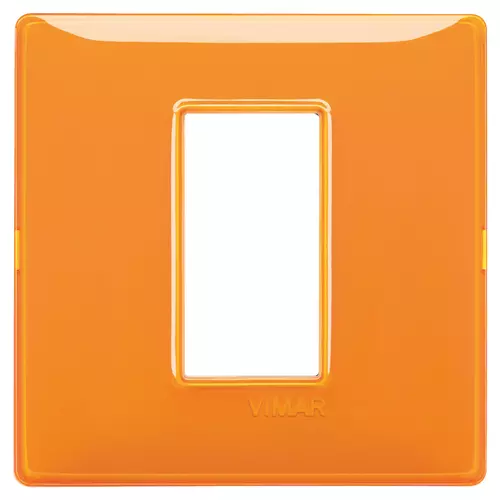 Vimar - 14641.48 - Plaque 1M Reflex orange