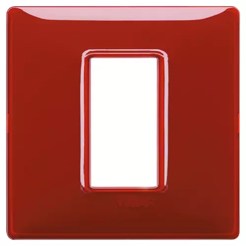 Vimar - 14641.51 - Placa 1M Reflex rubí