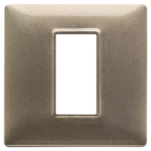 Vimar - 14641.70 - Plate 1M metal metallized bronze
