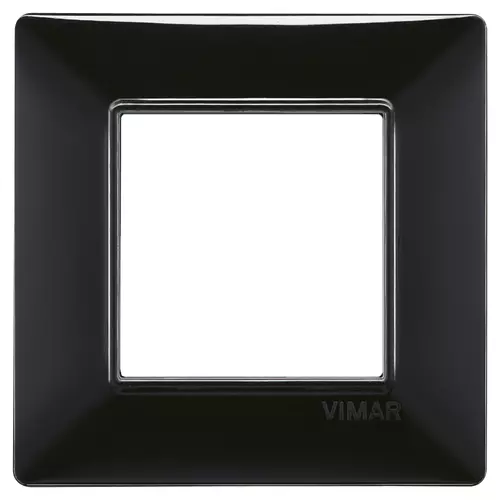 Vimar - 14642.05 - Abdeckrahmen 2M Techn. schwarz