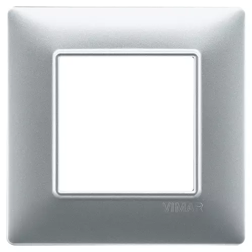 Vimar - 14642.20 - Plate 2M techn. matt silver