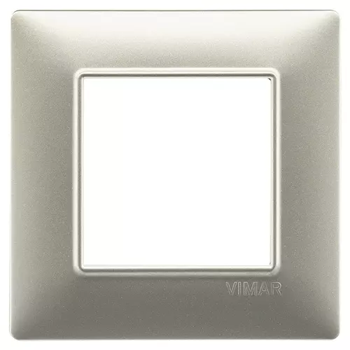Vimar - 14642.21 - Plate 2M techn. matt nickel