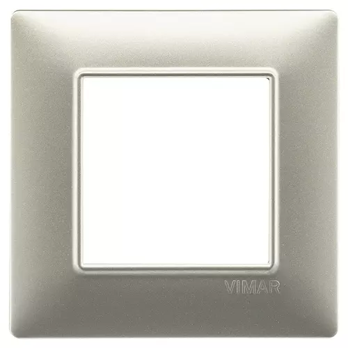 Vimar - 14642.21 - Placca 2M nichel opaco