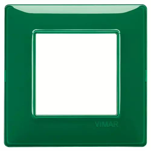 Vimar - 14642.47 - Abdeckrahmen 2M Reflex smaragdgrün