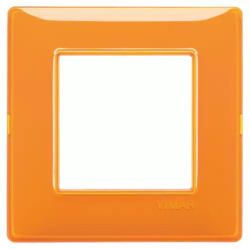 Vimar - 14642.48 - Placa 2M Reflex naranja