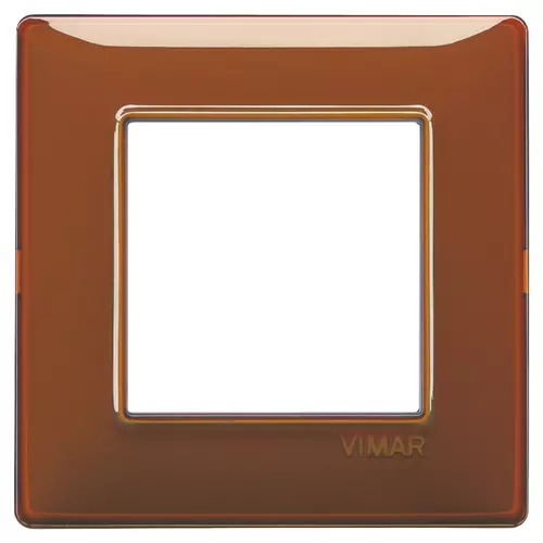 Vimar - 14642.49 - Placca 2M Reflex tabacco