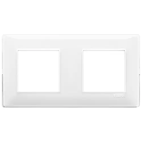 Vimar - 14643.41 - Plaque 4M (2+2) entraxe71Reflex neige