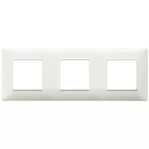 Vimar - 14644.02 - Plate 6M (2+2+2) 71mm techn.ivory