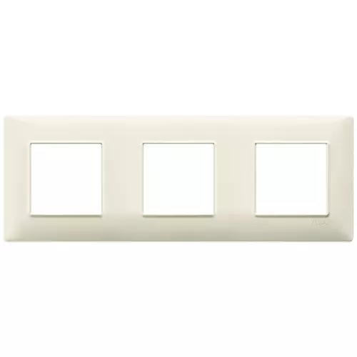 Vimar - 14644.03 - Plaque 6M (2+2+2) entraxe 71 techn.beige