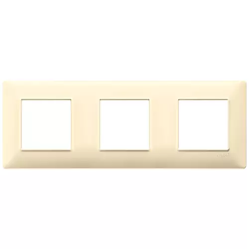 Vimar - 14644.04 - Plate 6M (2+2+2) 71mm techn.cream