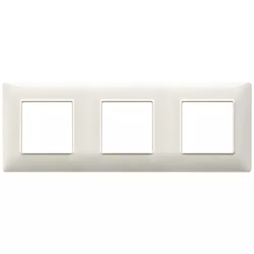 Vimar - 14644.06 - Placca 6M (2+2+2) int71 bianco granito