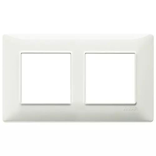 Vimar - 14645.02 - Plate 4M (2+2) 57mm techn. ivory