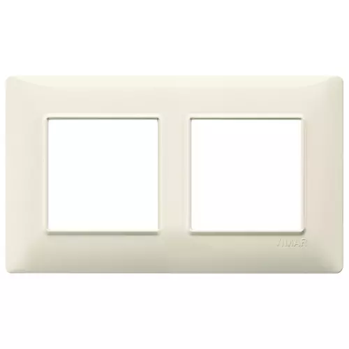 Vimar - 14645.03 - Placa 4M(2+2) eje57 tecn.beige