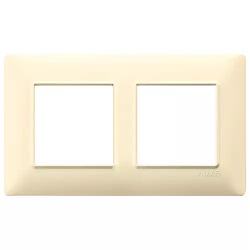 Vimar - 14645.04 - Plate 4M (2+2) 57mm techn.cream