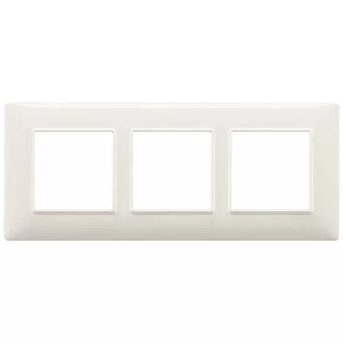 Vimar - 14646.06 - Placca 6M (2+2+2) int57 bianco granito