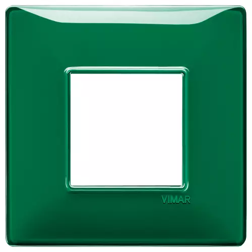 Vimar - 14647.47 - Plate 2M BS Reflex emerald