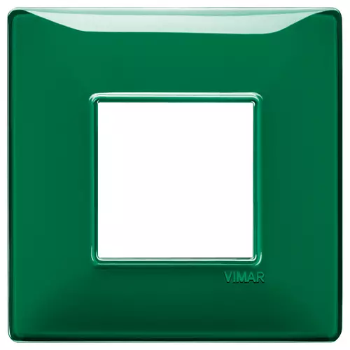 Vimar - 14647.47 - Placa 2M BS Reflex esmeralda