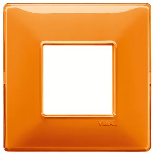 Vimar - 14647.48 - Placa 2M BS Reflex naranja