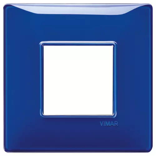 Vimar - 14647.50 - Plate 2M BS Reflex sapphire