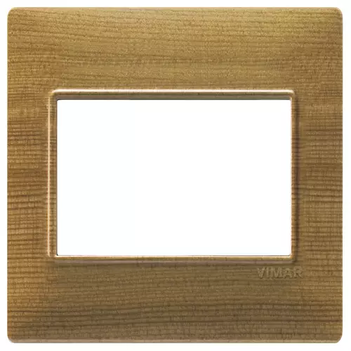 Vimar - 14648.32 - Placa 3M BS tecn. abeto