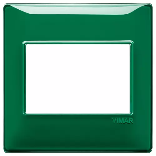 Vimar - 14648.47 - Placa 3M BS Reflex esmeralda