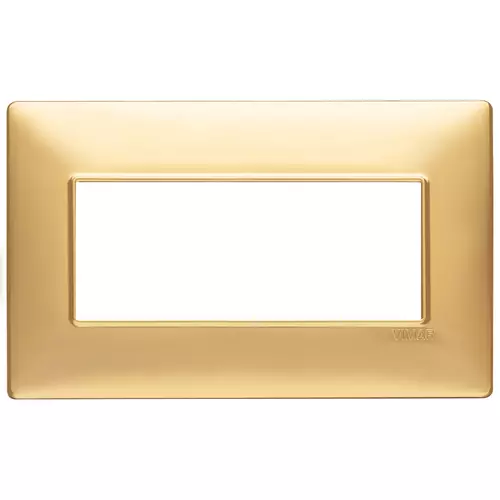 Vimar - 14649.25 - Placa 5M BS tecn. oro mate