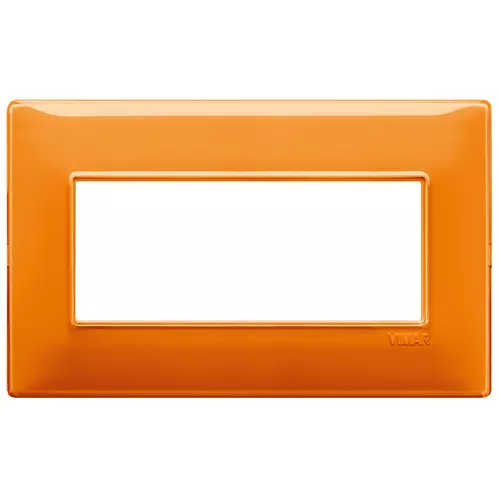 Vimar - 14649.48 - Plate 5M BS Reflex orange