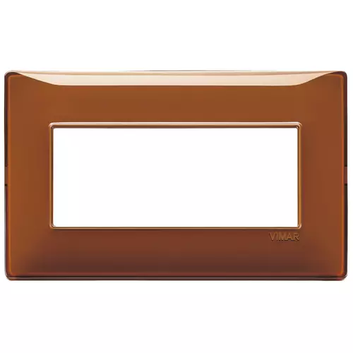 Vimar - 14649.49 - Plaque 5M BS Reflex tabac