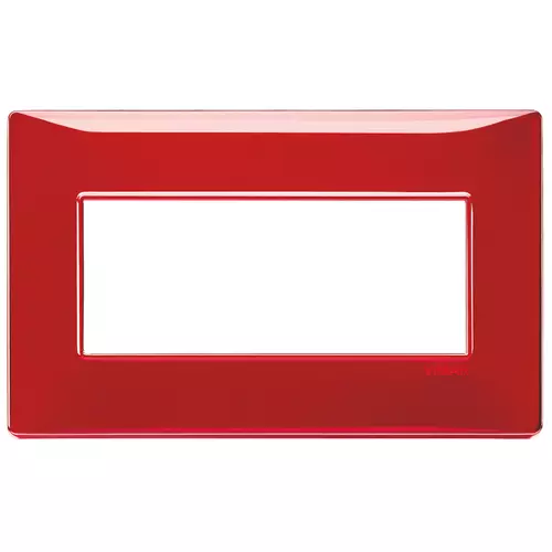 Vimar - 14649.51 - Plate 5M BS Reflex ruby