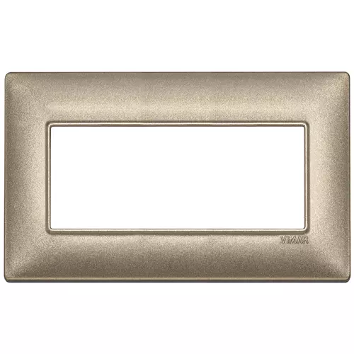 Vimar - 14649.70 - Plaque 5M BS techn.bronze métallisé