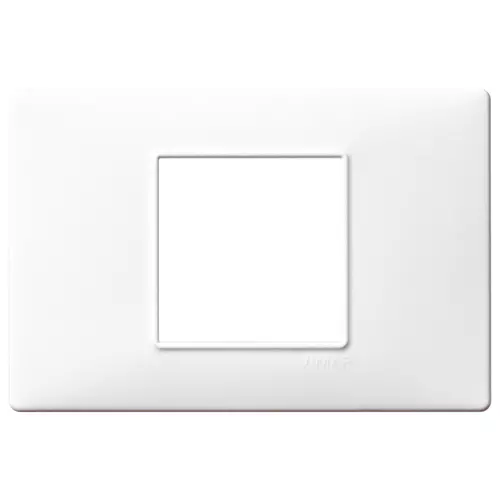 Vimar - 14652.01 - Plate 2centrM techn. white