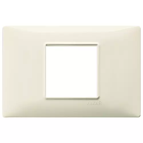 Vimar - 14652.03 - Abdeckrahmen 2zentM Techn.beige