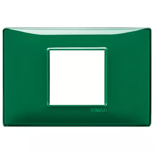 Vimar - 14652.47 - Plate 2centrM Reflex emerald