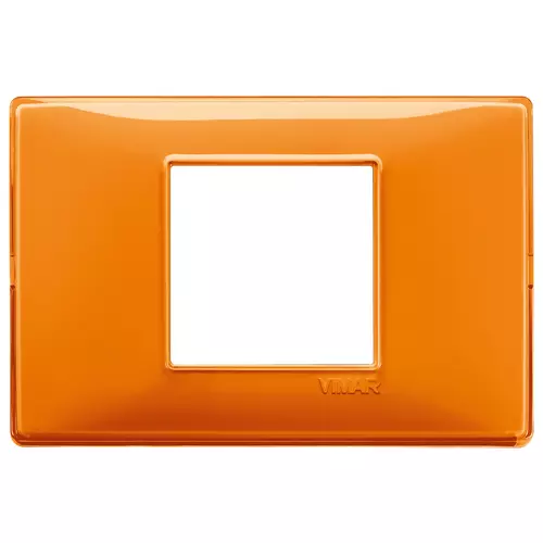 Vimar - 14652.48 - Placa 2Mcentral Reflex naranja