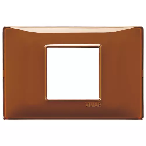 Vimar - 14652.49 - Plaque 2Mcentral Reflex tabac