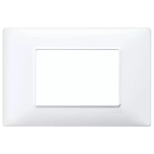 Vimar - 14653.01 - Plaque 3M techn. blanc