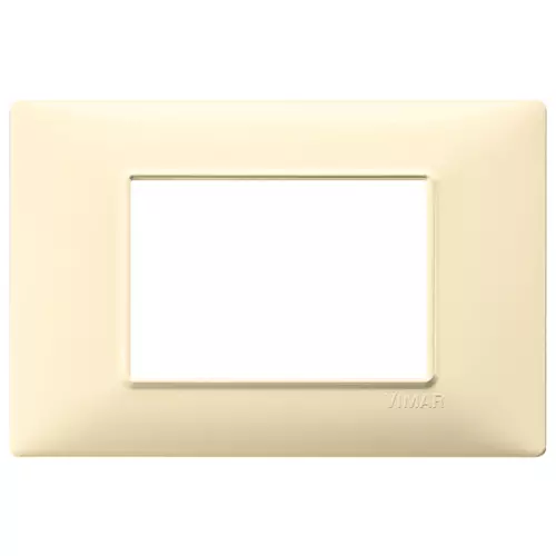 Vimar - 14653.04 - Plate 3M techn. cream