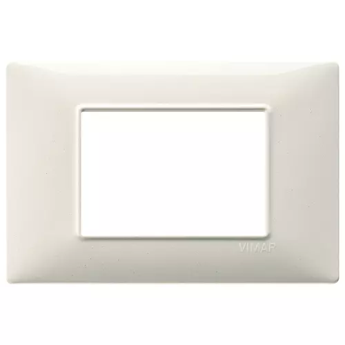 Vimar - 14653.06 - Plate 3M techn. granite white