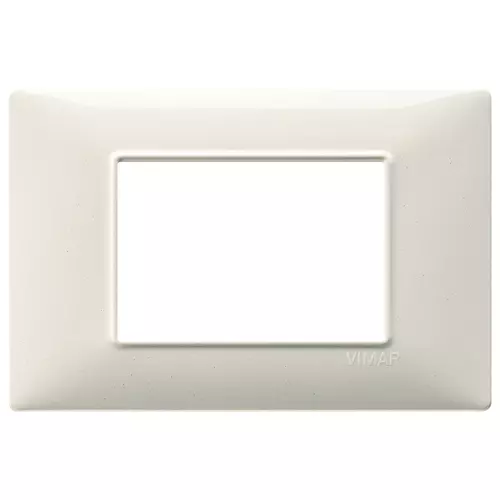 Vimar - 14653.06 - Placca 3M bianco granito