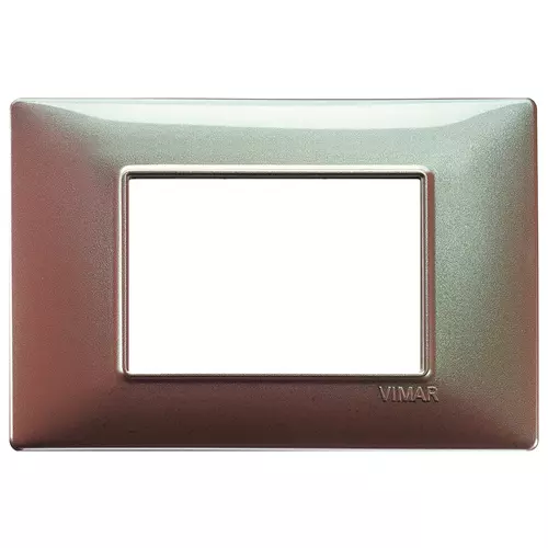 Vimar - 14653.23 - Plate 3M techn. iridescent brown