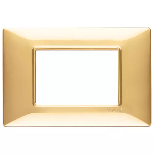 Vimar - 14653.24 - Plate 3M techn. polished gold