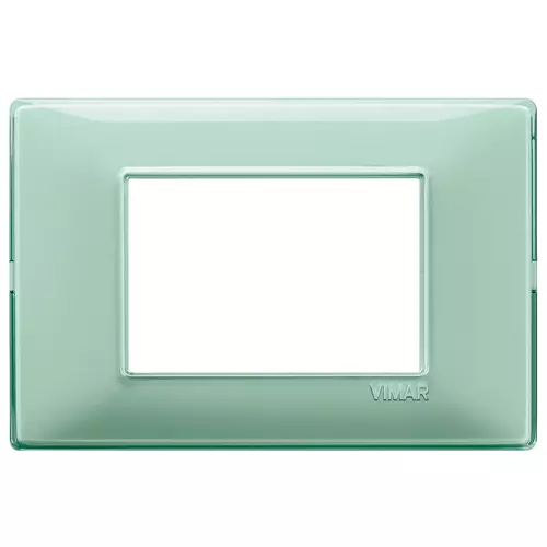 Vimar - 14653.44 - Placa 3M Reflex menta