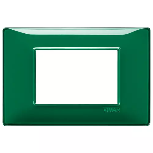 Vimar - 14653.47 - Plate 3M Reflex emerald