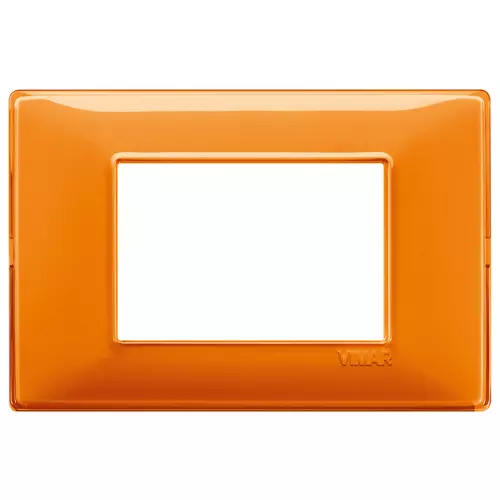 Vimar - 14653.48 - Placa 3M Reflex naranja